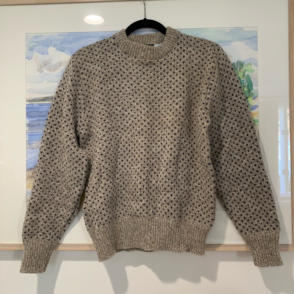 Vintage 80s Peconic Bay Traders Wool Sweater